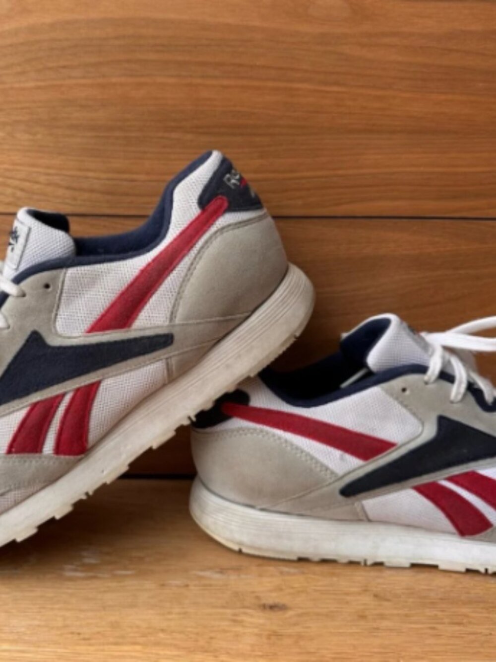 Reebok Rapide MU Skull Grey/ White/ Navy/ Red - 10.5